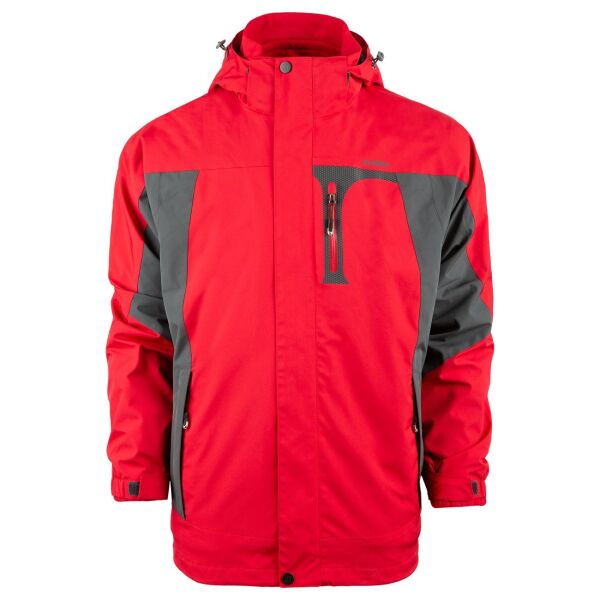 Evolite Triple 3in1 Ceket - Kırmızı XXL