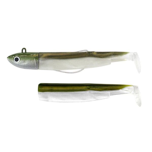 Fiiish Black Minnow BM120/3 BM1323 Combo Deep 37gr Kaki/Rech Silikon Yem