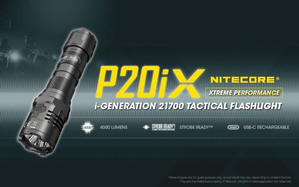 Nitecore P20IX 4000 Lümen El Feneri