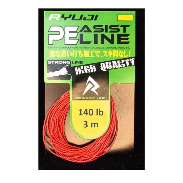 Ryuji Assist PE Line (Red) Olta İğnesi İpi