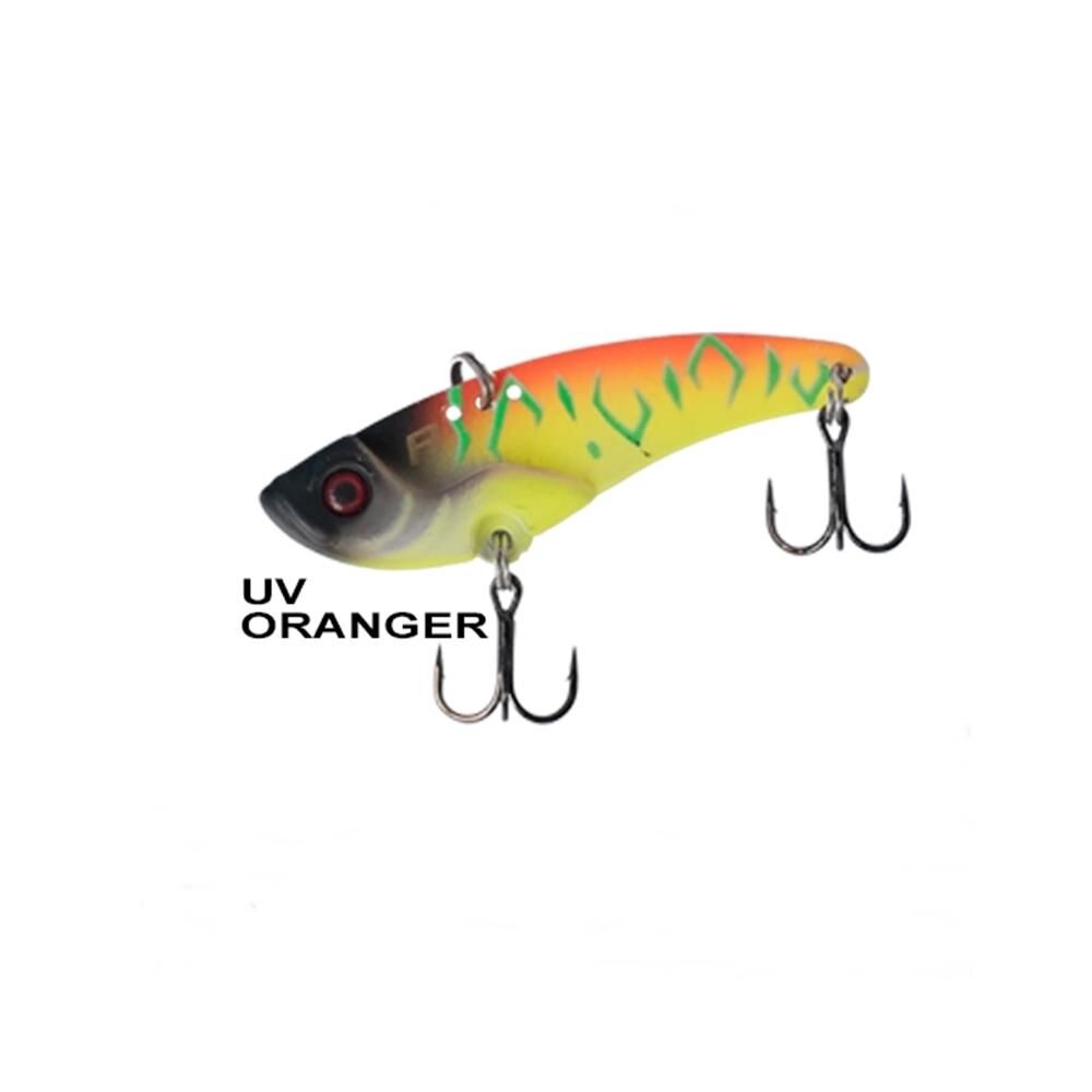 Ryuji Mirror Vib 15 gr 5.5 cm Jig Yem UV Oranger
