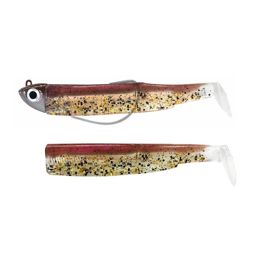 Fiiish Black Minnow BM90/2 BM1304 Combo Shore 5gr Wine Glitter Silikon Yem