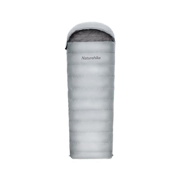 Naturehike RM40 (M) Patchable UltraLight Pamuklu Uyku Tulumu -8°C Light Grey - Left