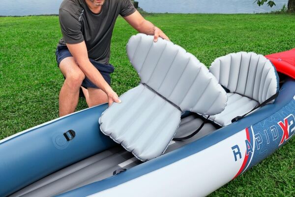 Bestway Hydro Force Lite-Rapid X2 Inflatable Kayak Şişme Kano Steel Blue