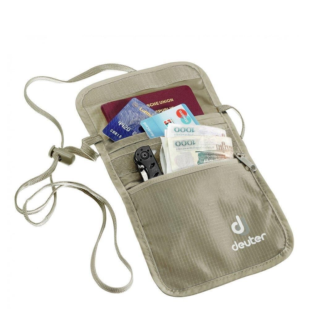 Deuter Security Wallet II Cüzdan [Boyun Çantası] Sand