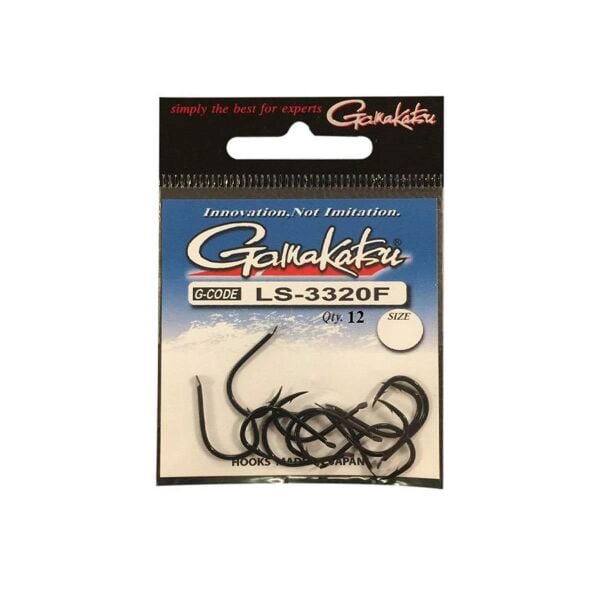 Gamakatsu LS-3320F Black Nikel Olta İğnesi