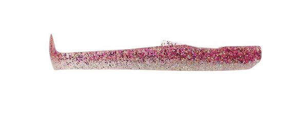 Fiiish Mud Digger MD1137 90mm Maxi Combo Silikon Yem-Purple Glitter
