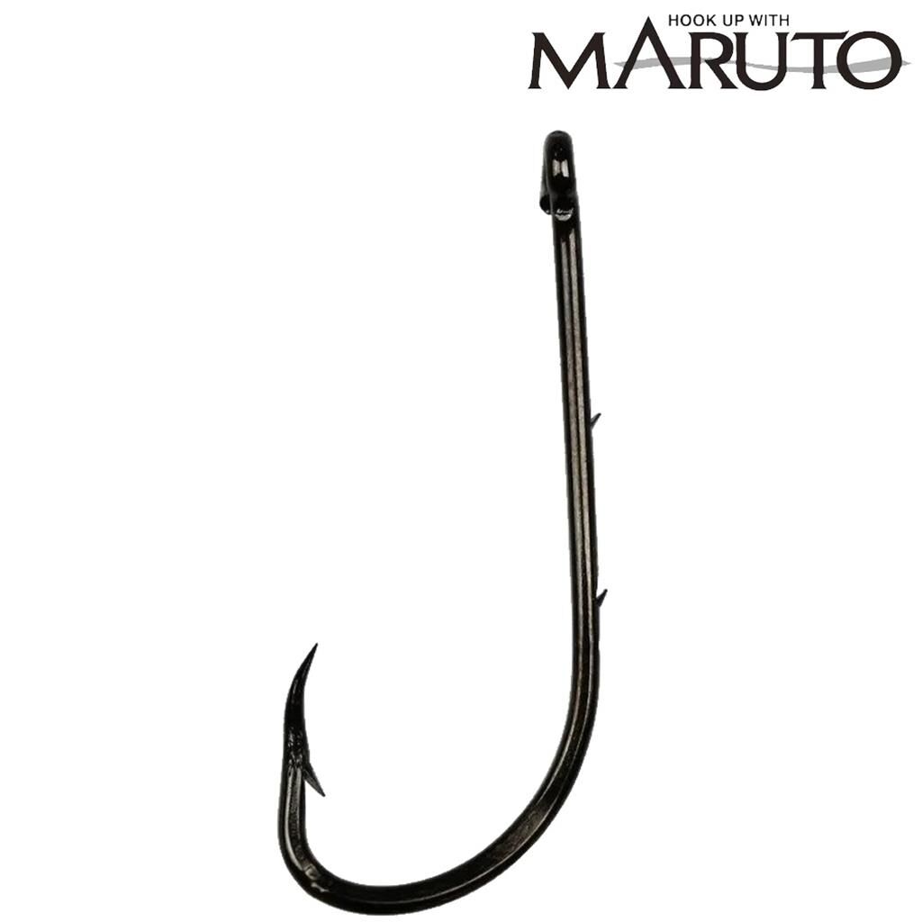 Maruto DS4340 Reversed Ringed Olta İğnesi Black Nickel - NO:3