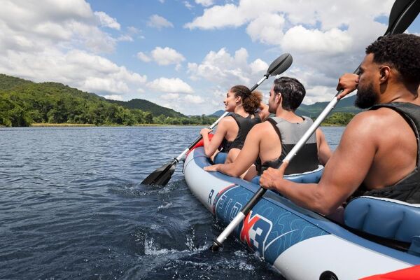 Bestway Hydro-Force Lite Rapid X3 Inflatable Kayak Şişme Kano Steel Blue