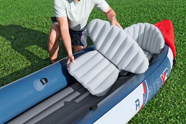 Bestway Hydro-Force Lite Rapid X3 Inflatable Kayak Şişme Kano Steel Blue