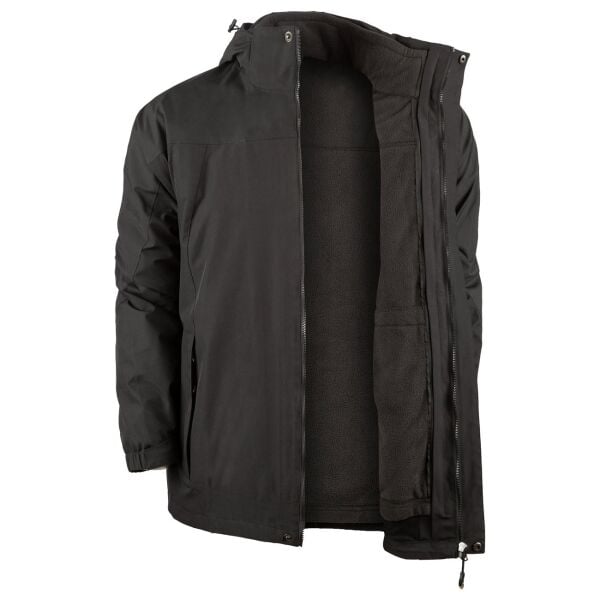 Evolite Triple 3in1 Ceket - Siyah XXXL