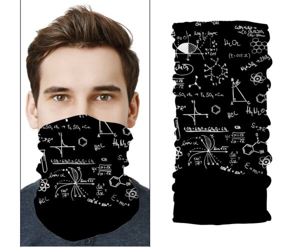 Pirate & Parrot Einstein Half Polar Bandana PA05-22087