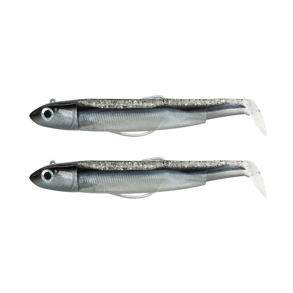 Fiiish BM90/2 BM927 Taille Double Combo Off Shore 10gr Black Mullet Silikon Yem