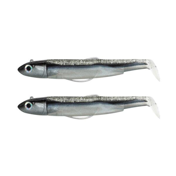 Fiiish BM90/2 BM927 Taille Double Combo Off Shore 10gr Black Mullet Silikon Yem