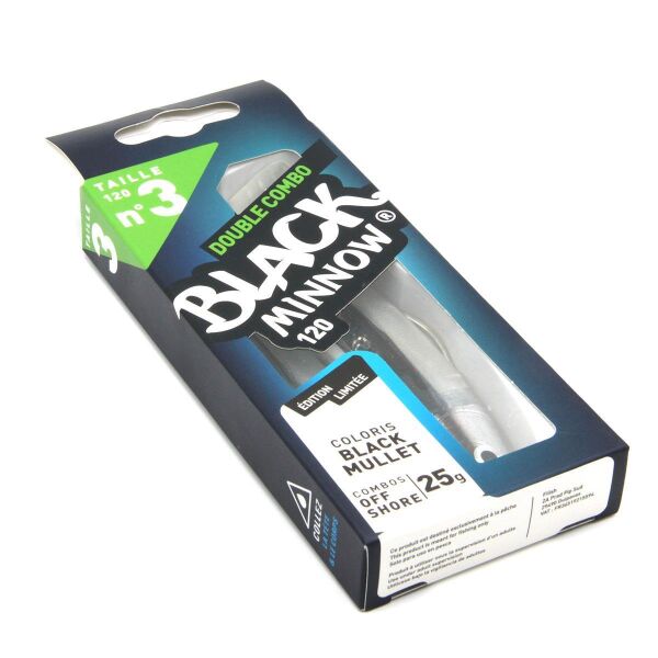 Fiiish BM120/3 BM948 Double Combo Off Shore 25gr Black Mullet Silikon Yem