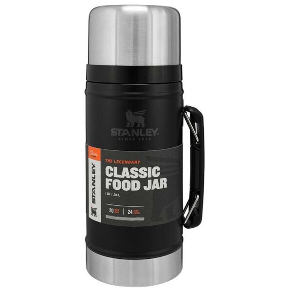 Stanley Klasik Vakumlu Yemek Termosu 0,94 Lt SİYAH