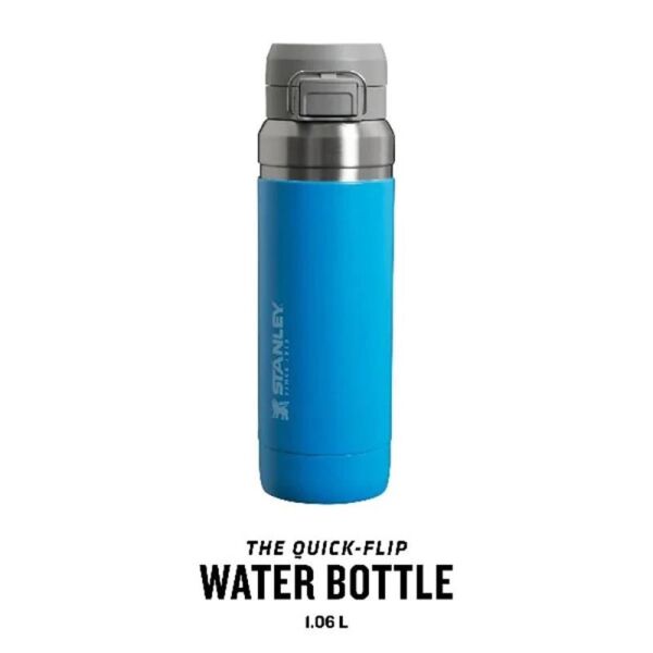 Stanley The Quick Flip Paslanmaz Çelik Termos 1.06 Lt Azure Mavi
