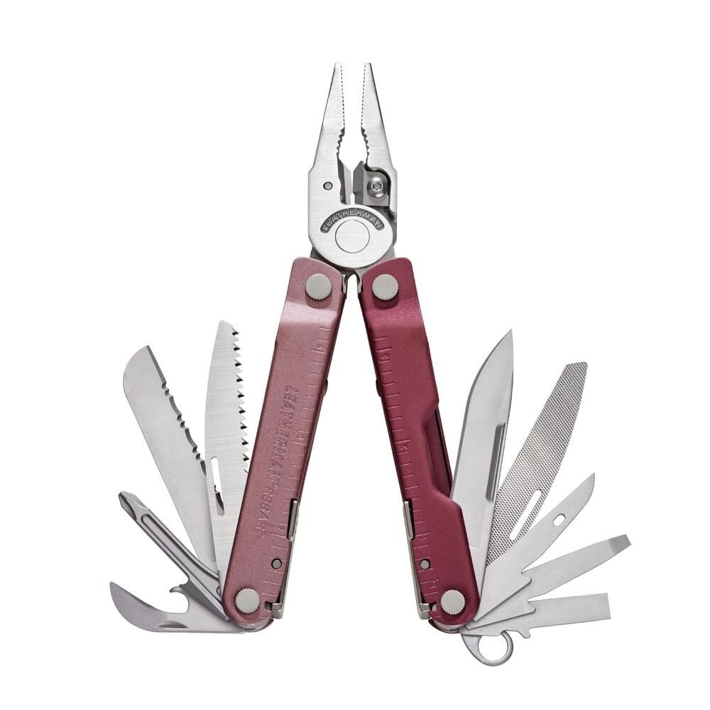 Leatherman Rebar Heathered Cranberry Multi tool