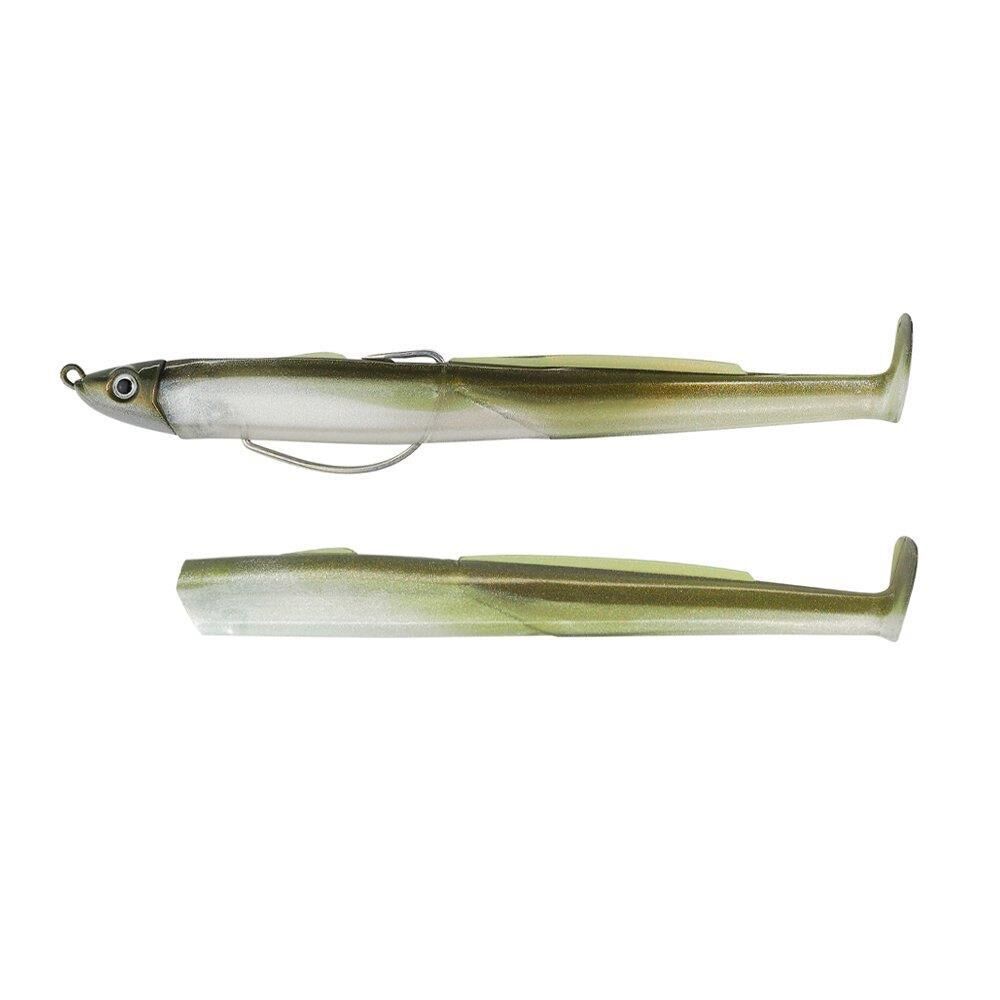 Fiiish BE110/2  BE1264 Combo Shallow 4gr Kaki-Rech Silikon Yem