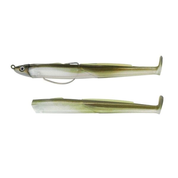 Fiiish BE110/2  BE1264 Combo Shallow 4gr Kaki-Rech Silikon Yem