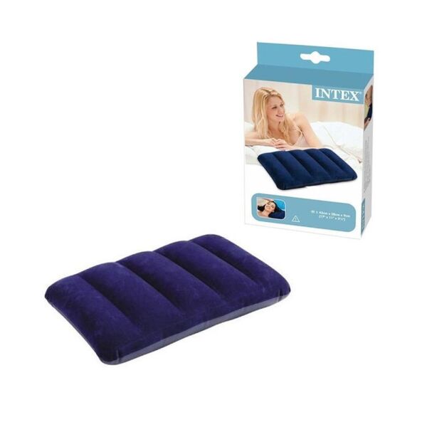 İntex Kadife Kaplı Şişme Minder - Yastık | 43x28x9cm |