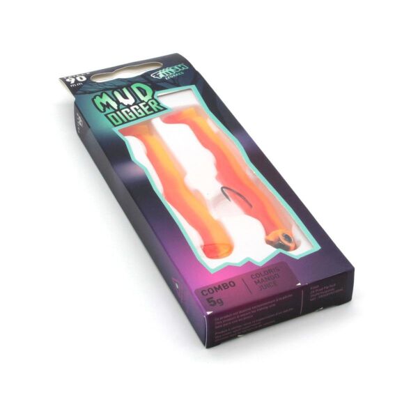 Fiiish Mud Dugger MD90 MD1273 Combo 5gr Mango Juice Silikon Yem