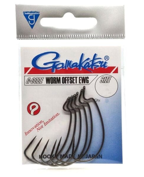 Gmakatsu Worm Offset Ewg Olta İğnesi NO:2/0