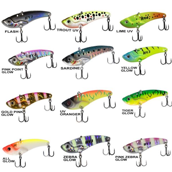 Ryuji Mirror Vib 9 gr 4.5 cm Jig Yem