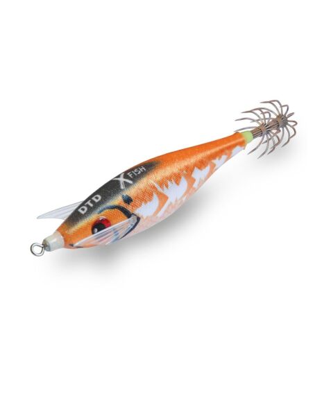 DTD X Fish 2.5 Glow Sinking Speed 70 mm 9.8 gr Kalamar Zokası ORANGE