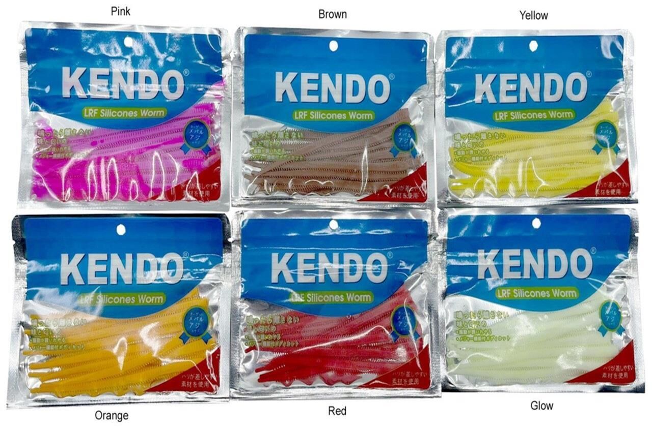 Kendo 10 cm Lrf Silicones Worm (Kokulu)