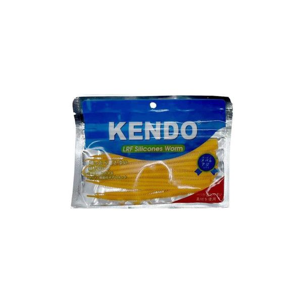 Kendo 10 cm Lrf Silicones Worm (Kokulu) GLOW