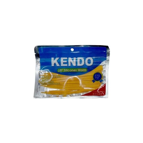 Kendo 10 cm Lrf Silicones Worm (Kokulu) GLOW