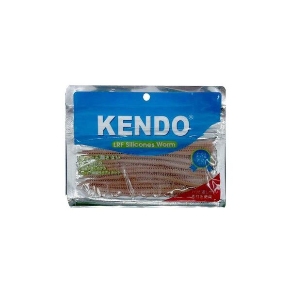 Kendo 10 cm Lrf Silicones Worm (Kokulu) GLOW