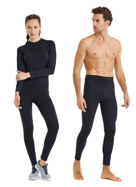 Blackspade 9572 Unisex Termal Alt İçlik Pro 2. Seviye SİYAH - S