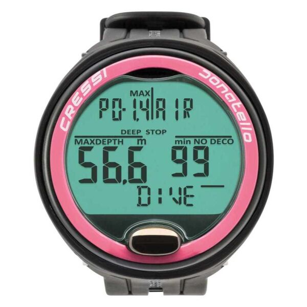 Cressi Donatello Diving Computer BLACK-BLACK