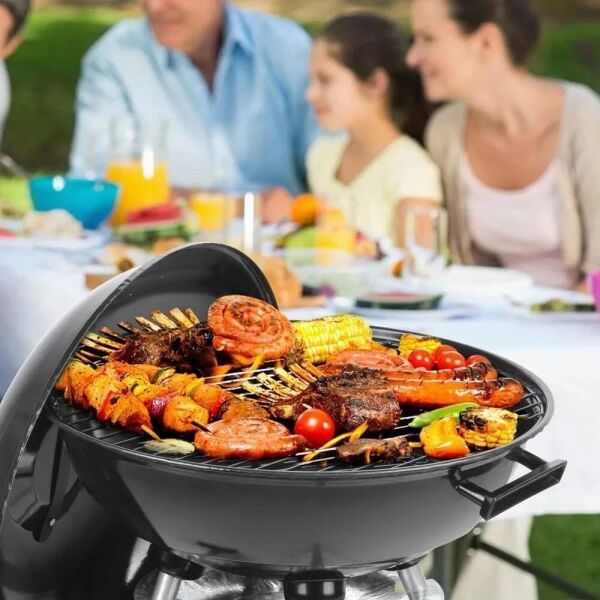 Madfox Cook Taşınabilir Kömür Barbekü Mangal KIRMIZI/SİYAH