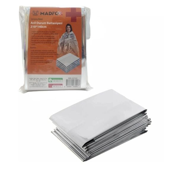 Madfox Emergency Blanket Acil Durum Battaniyesi 210*140cm