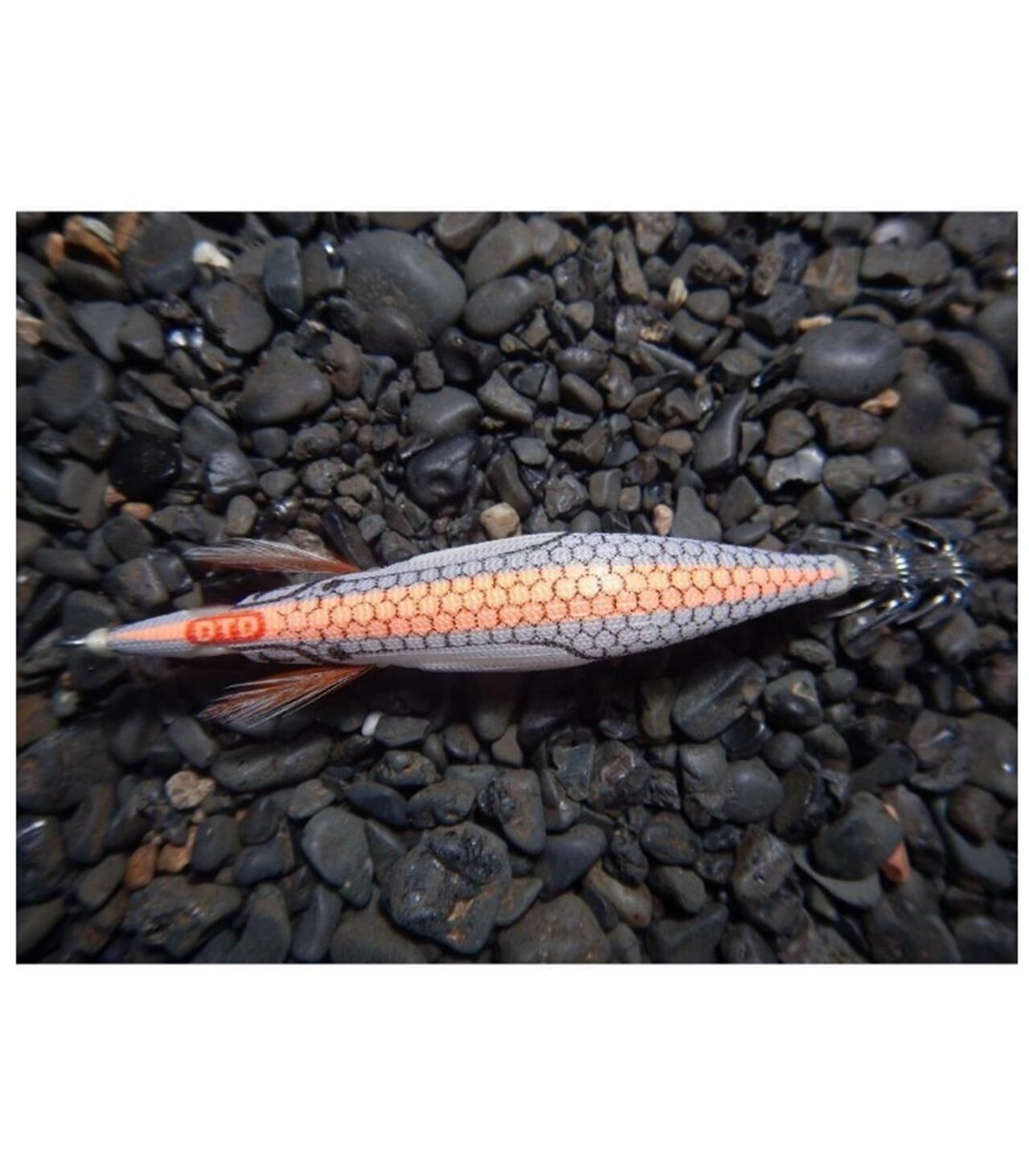 DTD White Killer Egi 3.5 Glow Sinking Speed 105 mm 17.2 gr Kalamar Zokası ORANGE