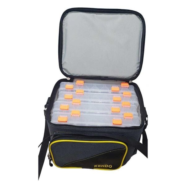 Kendo 4 Kutulu Profesyonel Büyük Balıkçı Çantası