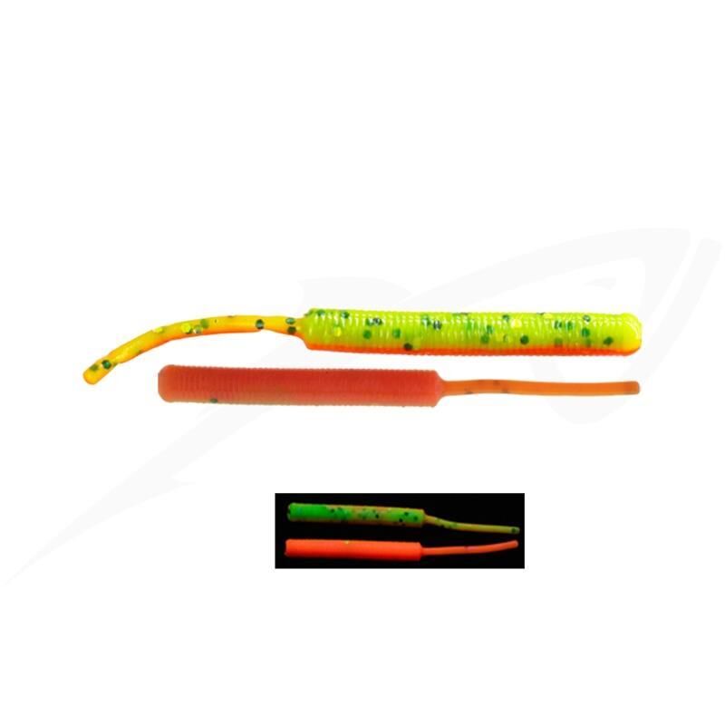 Fujin Baby Worm 5.2 Cm Floating LRF Silikon Yem UV Fire Tiger