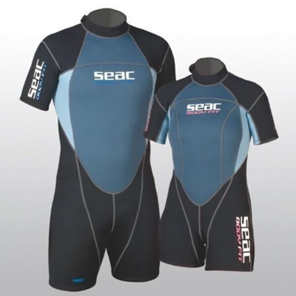 Seac Sub Body Fit Bayan Dalış Elbisesi ( Shorty ) 2.5 mm (Yeni) XL