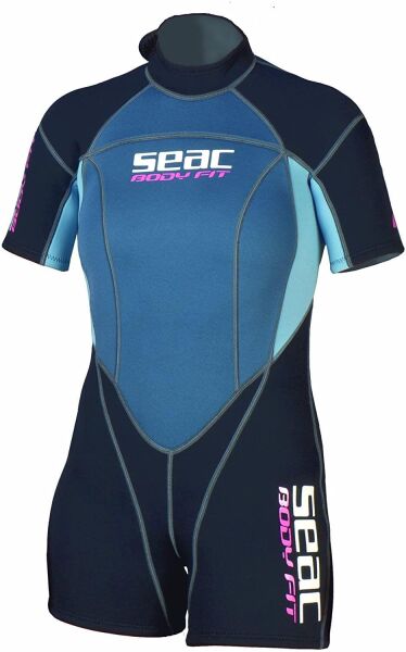 Seac Sub Body Fit Bayan Dalış Elbisesi ( Shorty ) 2.5 mm (Yeni) XL