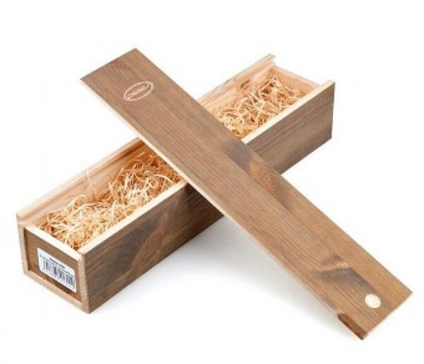 Marttiini Wooden Gift Ahşap Bıçak Kutusu