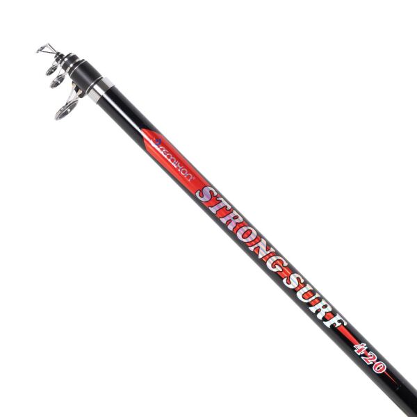 Remixon Strong 420 cm 100-250 gr Tele Surf Kamış Siyah/Kırmızı