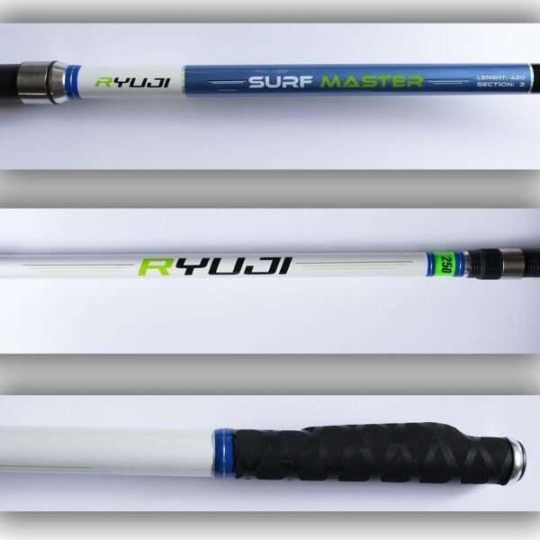 Ryuji Surf Master 420 cm 250 gr 3 Parça Surf Olta Kamışı