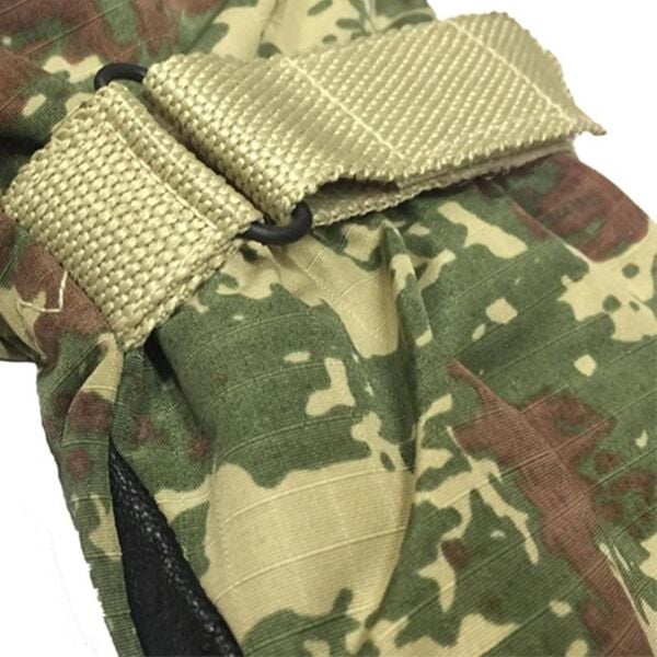 Yeşil Kamuflaj Askeri Eldiven XS-S