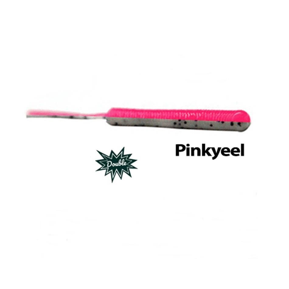 Fujin Baby Worm 5.2 Cm Floating LRF Silikon Yem Pinkyeel UV Glow