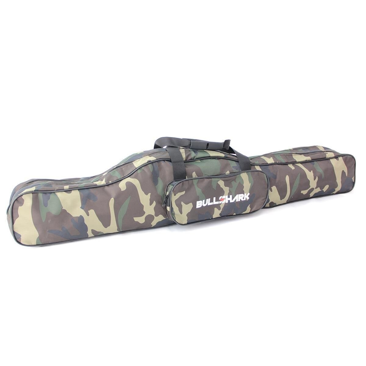 Bullshark 100 cm 2 Gözlü Olta Kamış Çantası Kamuflaj KAMUFLAJ