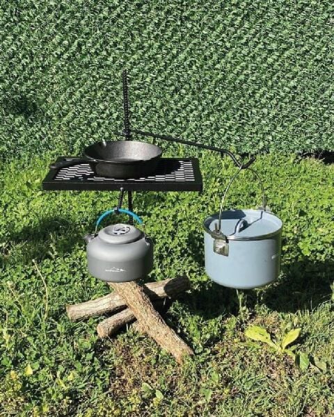 Nurgaz Bushcraft Ayarlanabilir Izgara