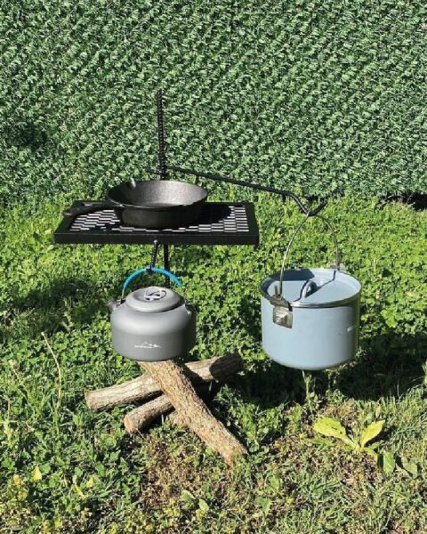 Nurgaz Bushcraft Ayarlanabilir Izgara